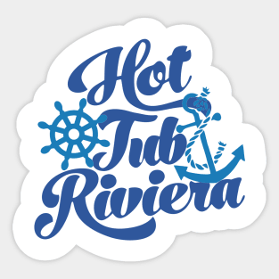 Hot Tub Riviera Sticker